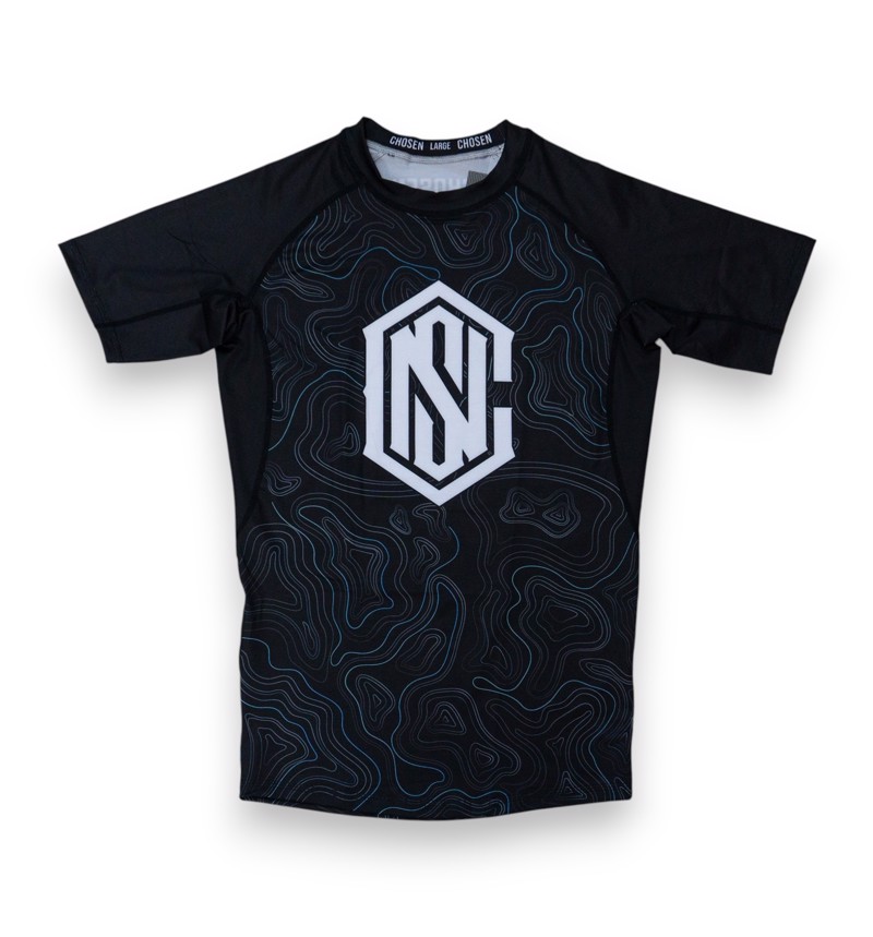 CHOSEN TOPO v2 RASHGUARD - BLACK